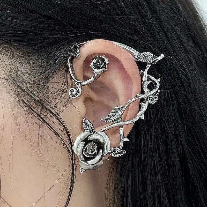 1PC Gothic Punk Claw Earring Ear Clip Ear Cuff For Women Men Hip-Hop Without Piercing Ears Clips Earring Jewelry Gifts