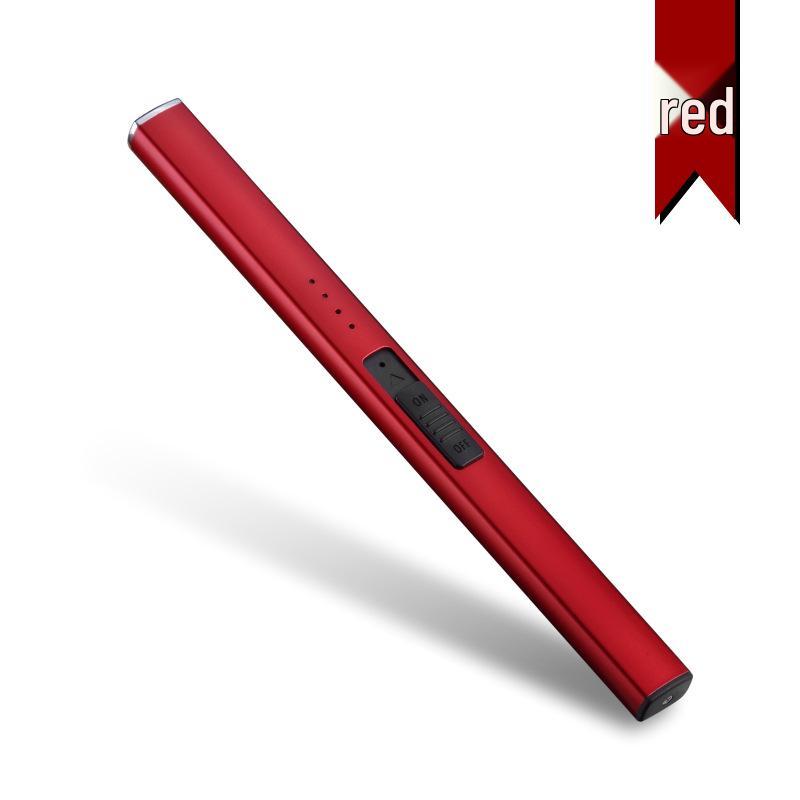 European & American Scented Candle Igniter: USB Type-C Rechargeable Gas Stove Pulse Lighter.