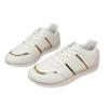 Comfortable sports shoes spring and autumn new European and American large size lace-up color matching Forrest Gump shoes casual single shoes