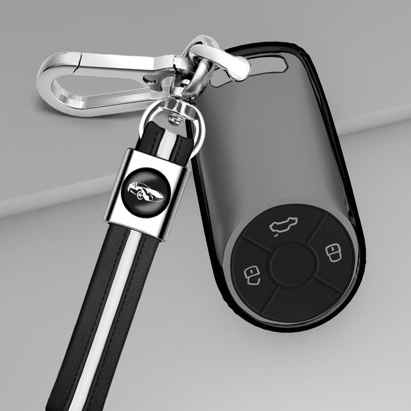 Transparent Key Case for ORA Good Cat, Ballet Cat, Black Cat, White Cat, Wild Cat, and Great Wall Cars