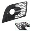 Pentru Seat Leon CUPRA 1P 2005-2011 Grilă Lampă Ceață Bara Față Plasă Fagure Capac Lampă Ceață Negru Mat