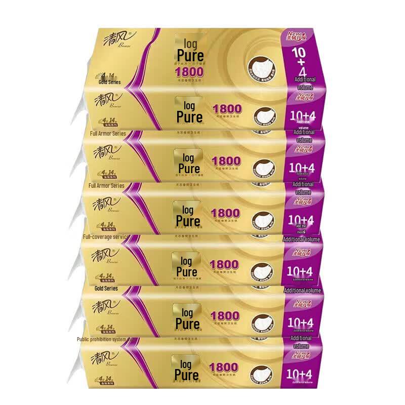 Qingfeng 4-Ply Coreless Toilet Paper