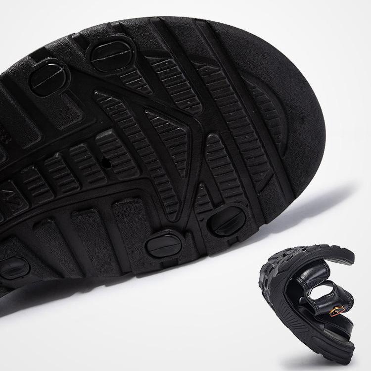 Sandalen Herren Oberbekleidung Dickbesohlte rutschfeste Strandschuhe Herrenschuhe Sommer Wasserdichte, verschleißfeste Dual-Use-Sandalen Herren