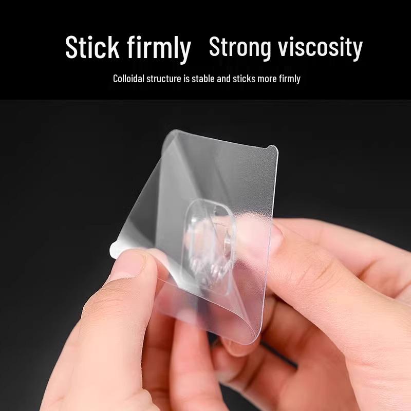 Sturdy Unisex Snap Buckle Seamless Adhesive Hook Hanger