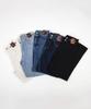 Denim Denim White Loose Plus Sizes Available [Imoha] Women's High-Waisted Wide-Leg Pants, Wide-Leg Pants, Bottoms, Figure-Flattering Jeans, Pockets,