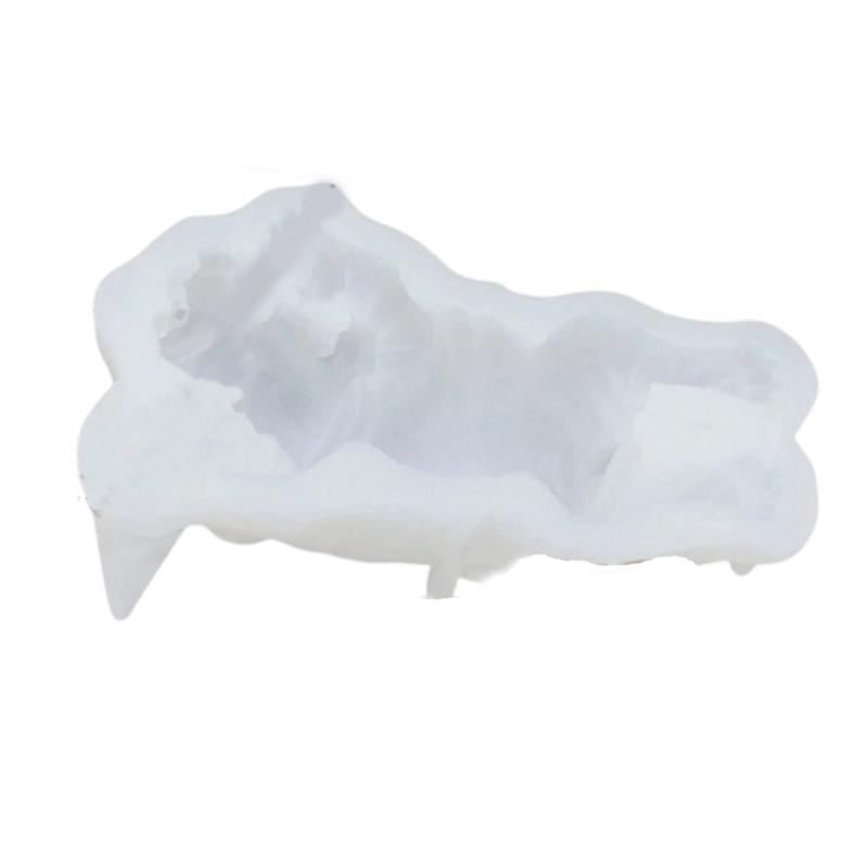 Stampi in Silicone per Fondant a Forma di Cane Silicone per Alimenti Stampo per Torta Strumento per la Cottura per Realizzare Candele Gelatine Cioccolato Dolci