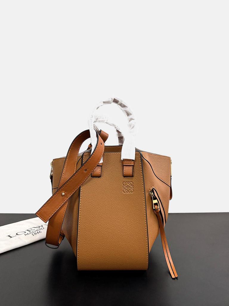 2024 Maya Haute Couture Smiley Face Leather Tote - Luojia Hammock, Cowhide Litchi, Single Shoulder, Crossbody Bag