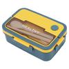 PP Lunch Storage Container 3 Compartment Thermal Lunch Box Portable Food Container  For Camping