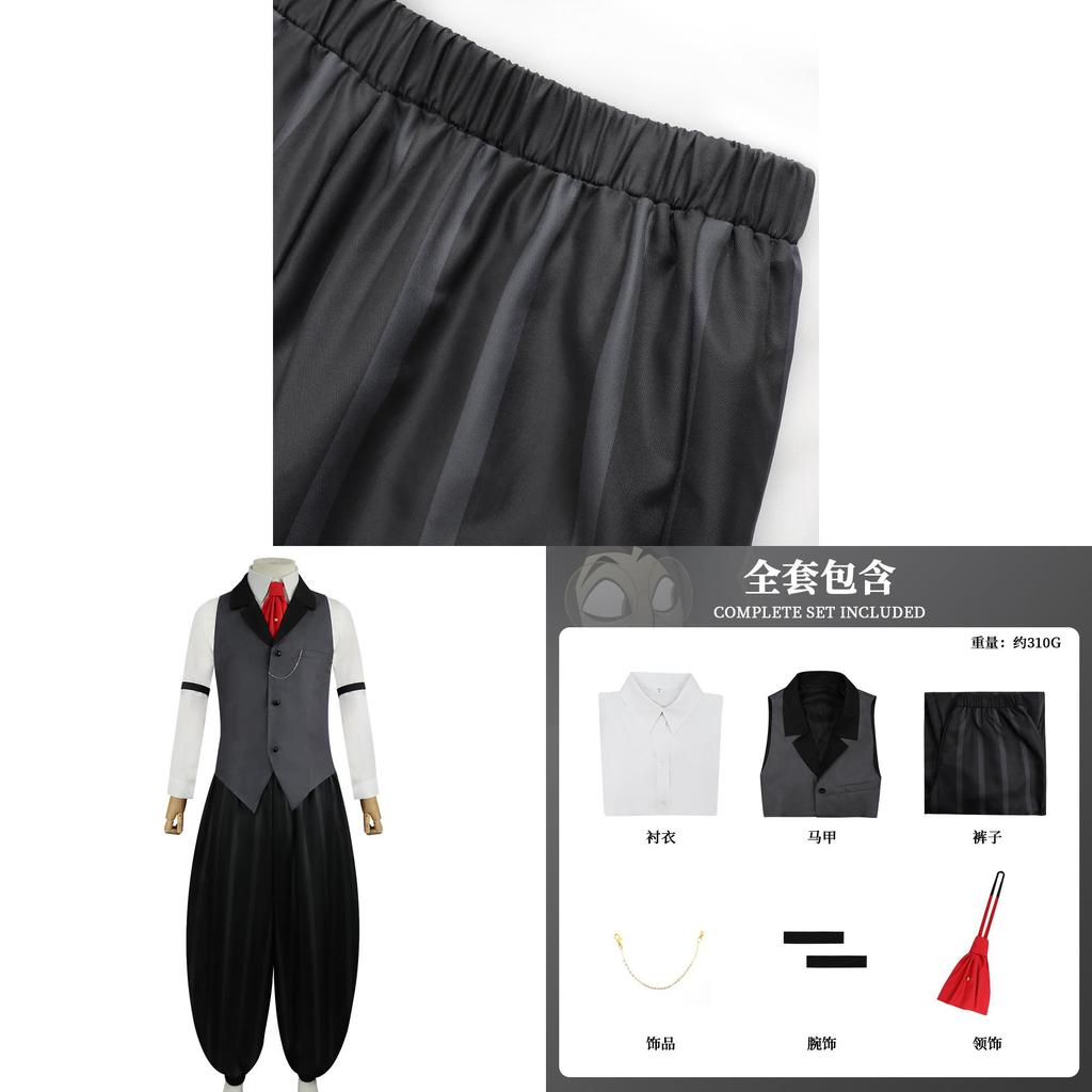 Hazbin Hotel Sir Pentious Cosplay Costume With Soft Nylon For Anime Role Play