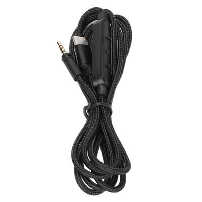 Type C Headphone Audio Replacement Cable with In Line Mic Remote Volume Control for Momentum Headphones
