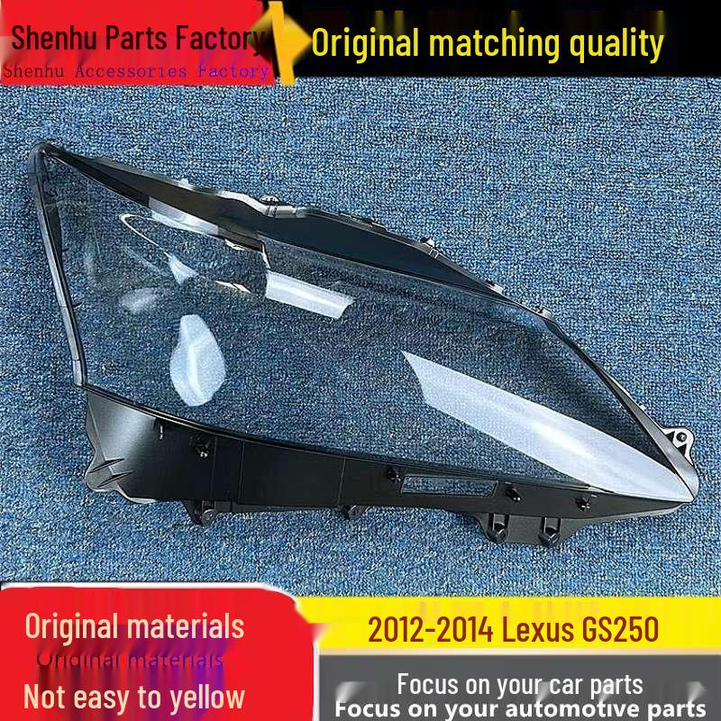 Compatible Headlight Cover for 12-14 Lexus GS250/350/300 Front Housing.
