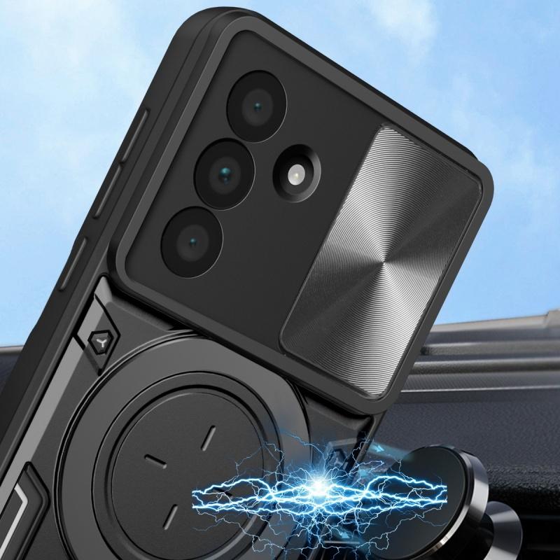 For Samsung Galaxy A71 A56 A52 A36 A26 A23 A16 A14 Magnetic Finger Ring Holder Military Protective Casea