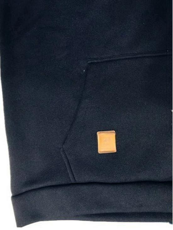 Nowy Męski Pulower z Kapturem i Długim Rękawem 2025 - Casualowy Top Sportowy na Jesień/Zimę