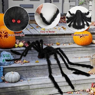30cm Horror Halloween Reuzen Zwarte Spin Decoratie Spookhuis Feest Attributen Halloween Decoratie