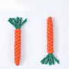 1 stuks Huisdier Knoop Speelgoed voor Hond en Kat Wortelvorm Hond Kauwspeelgoed Katoenen Touw Speelgoed voor Binnenhonden Kattenspeelgoed Hondenaccessoires