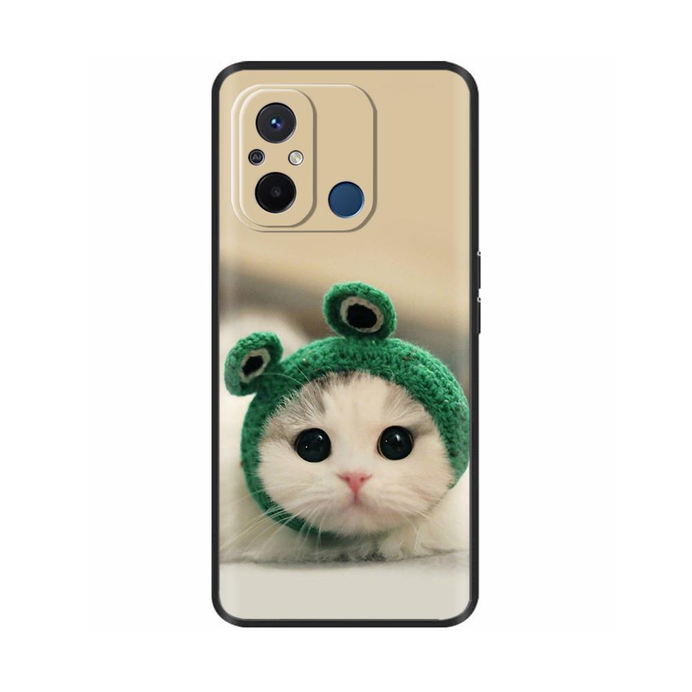 For Redmi 12C Case Redmi12C Cover Soft Smooth Liquid Silicone Cartoon Phone Case For Xiaomi Redmi 12C Cover 12 C Fundas Coque