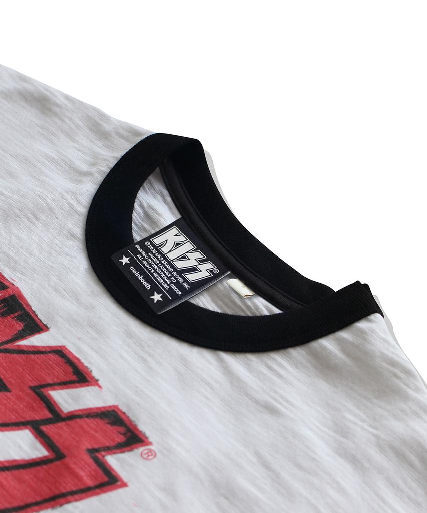 MAINBOOTH [Kiss] End Of The Road T-Shirt (White)