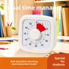 Visual Timer for Kids 60 Min Silent Countdown Clock Time Management Tool for Study Focus ADHD Classroom Kitchen Gadget