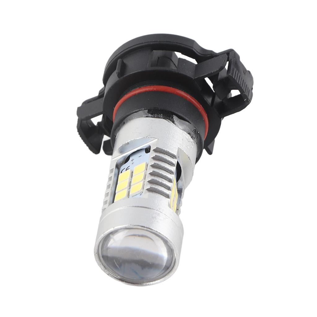 2x White 5202 H16 Fog Or Daytime Running Lights High Power LED Bulbs For Car Truck Motorcycle Boat RV Trailer