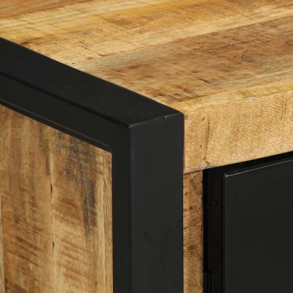 Vidaxl Szafka Nocna, 40 X 30 X 51 Cm, Surowe Drewno Mango