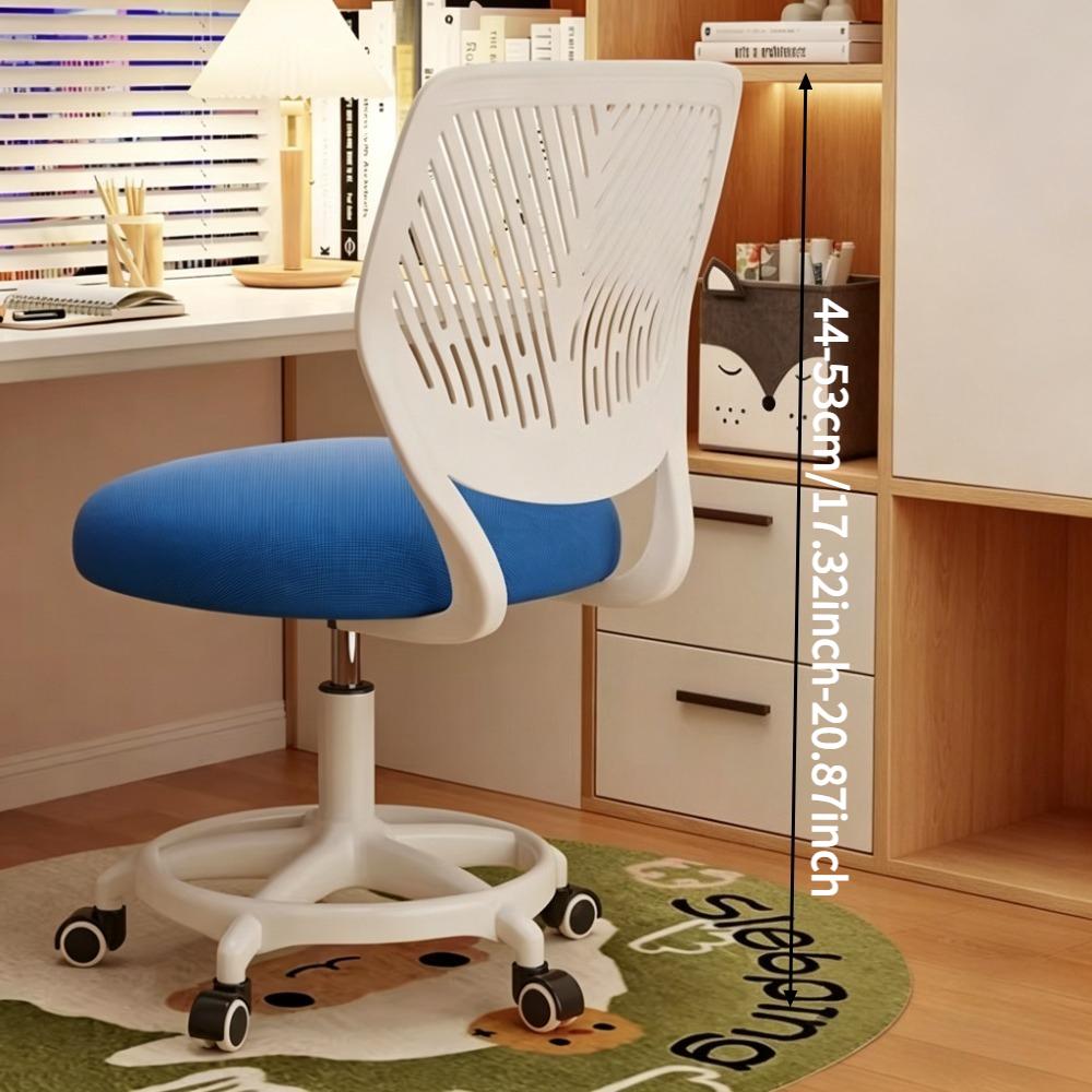 Ergonomischer Komfortabler Drehstuhl Bürostuhl Zuhause Student Rückenlehnenstuhl Hebbare Stühle Armlehnen Verstellbar für Zuhause
