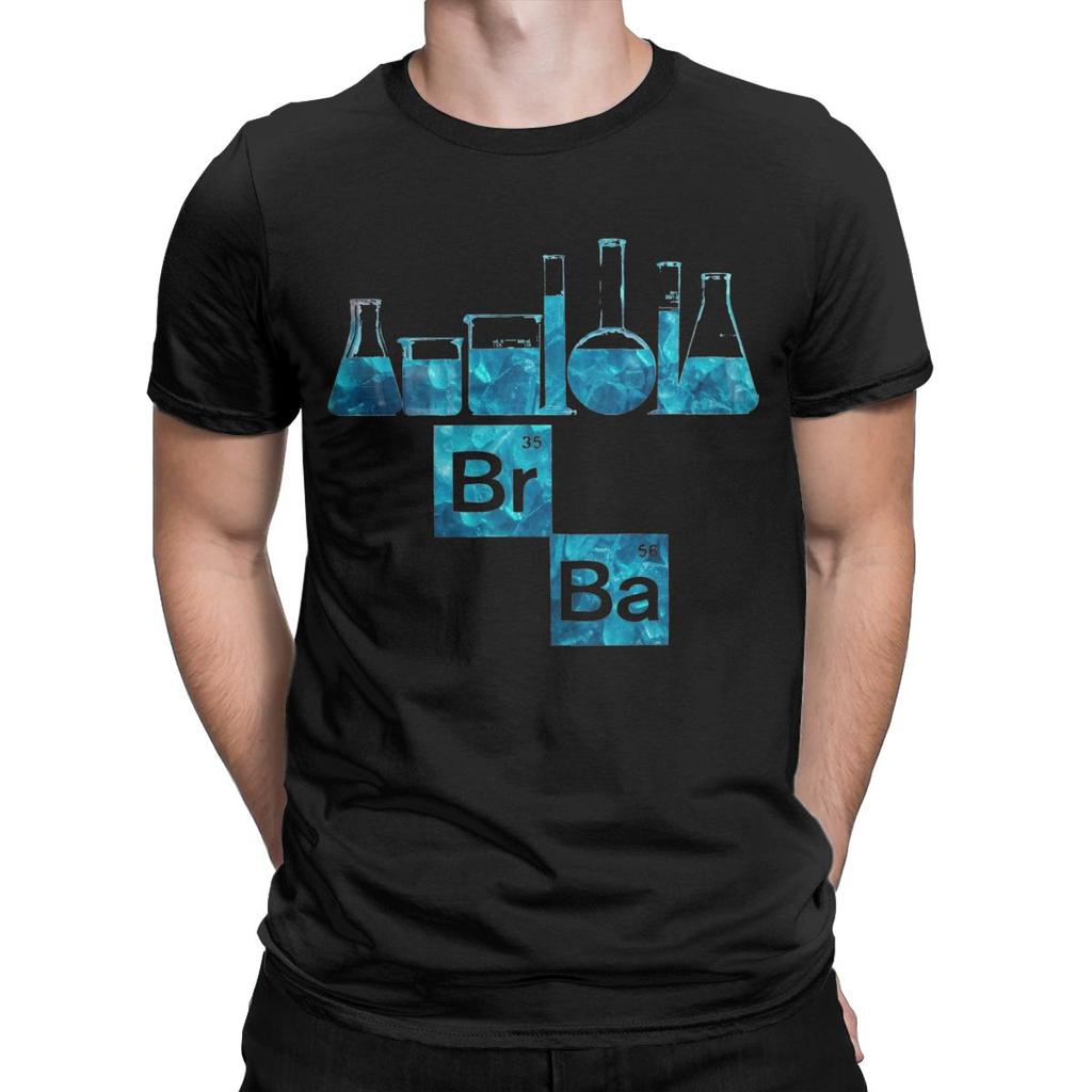 Casual Respect The Chemistry Breaking Bad T-Shirt for Men Crew Neck Cotton T Shirts Short Sleeve Tee Shirt Birthday Gift Clothes