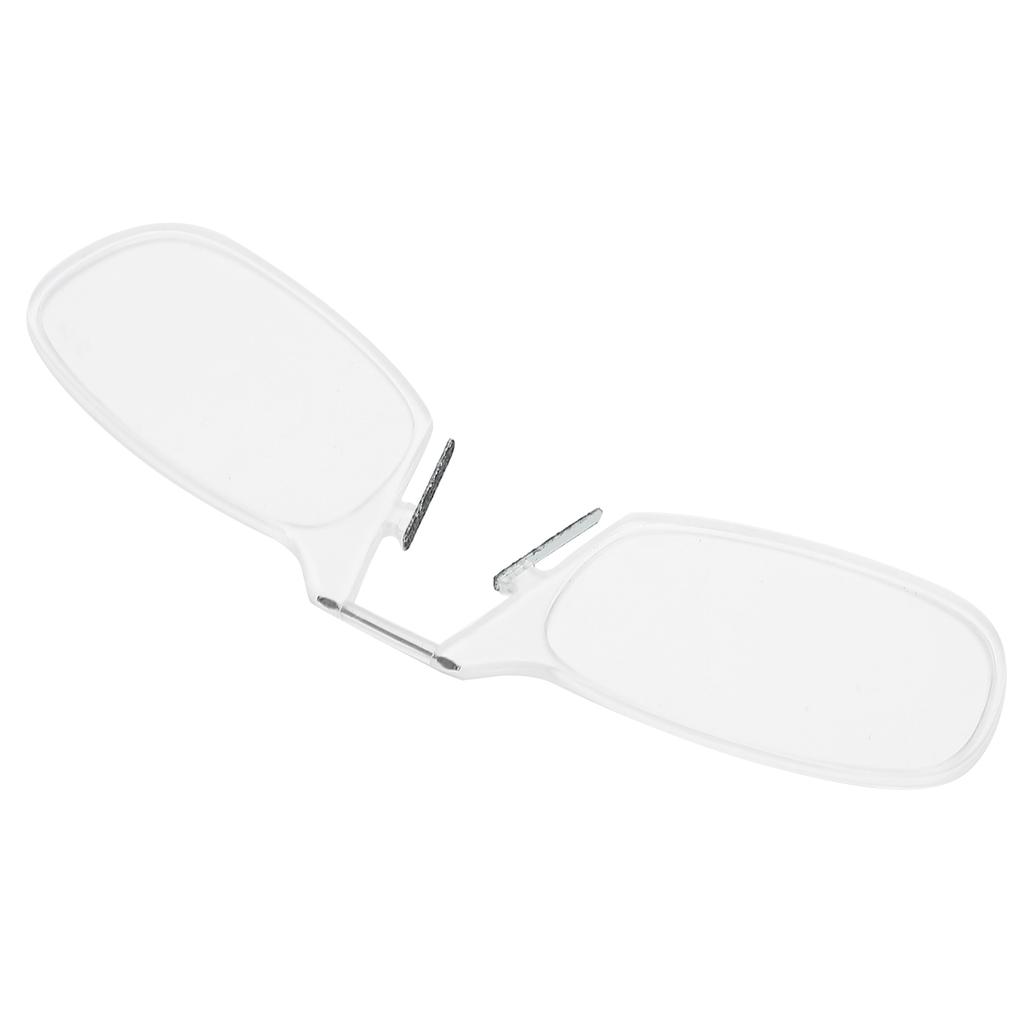 Portable Pince Nez Reading Glasses Elderly Stylish Clamp Nose Presbyopic Glasses