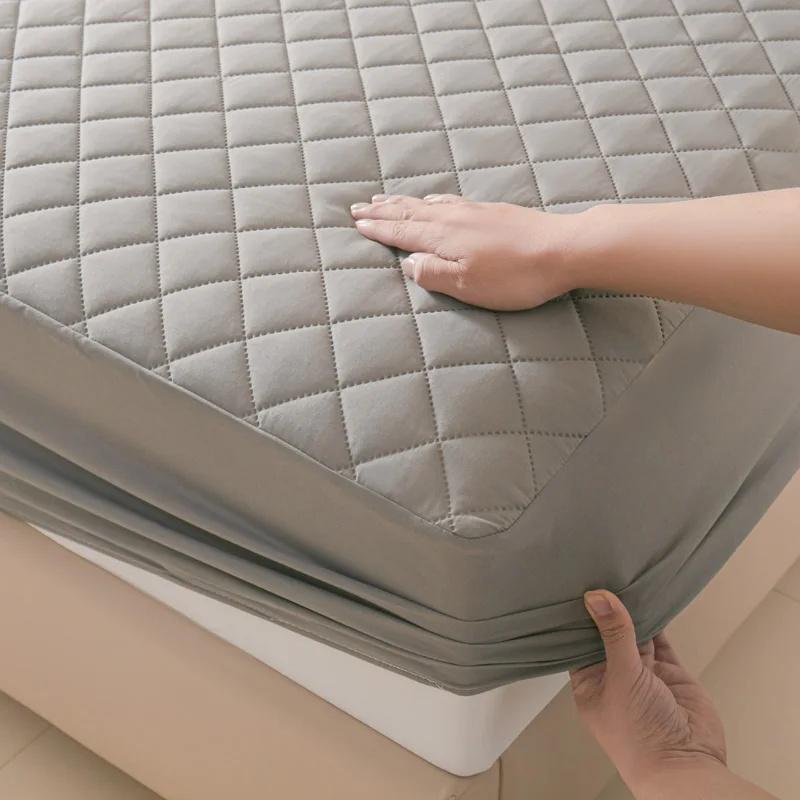 Fitted Sheet Waterproof Mattress Cover Protector Waterproof Mattress Protector Cover Bed Fitted Sheet Bedding Set Bed Cover