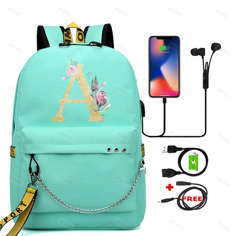 

Полотняний рюкзак 26 англійських літер Косплей Діти Дитячий шкільний рюкзак Дорожня сумка Back to School Bookbag Рюкзак