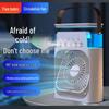 Water-cooled Desktop Fan & Humidifier with Cooling Spray for Dorms and Offices