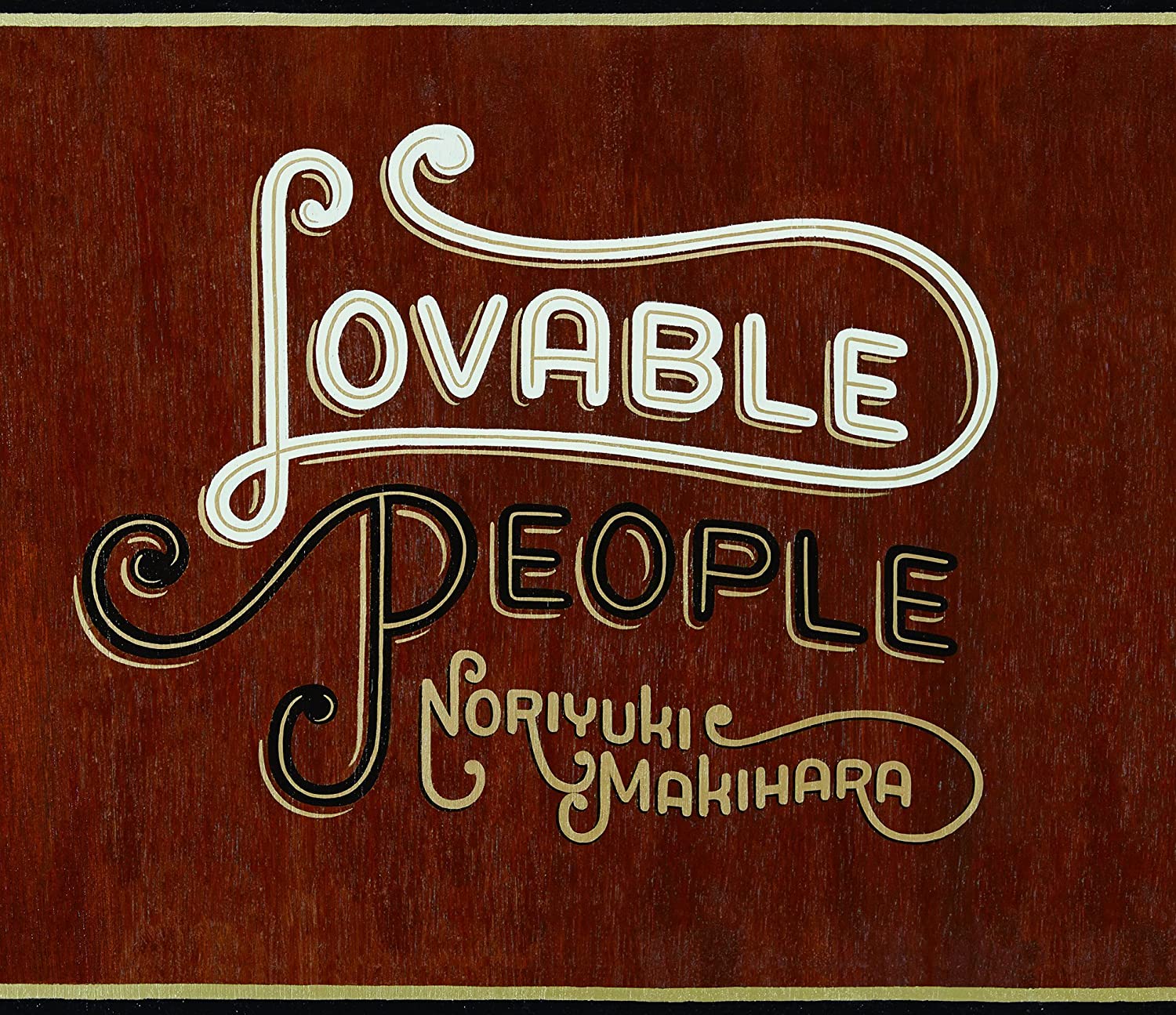 

CD NORIYUKI MAKIHARA - Lovable People BUP0001213 Japan Japanese Pop/Rock Used