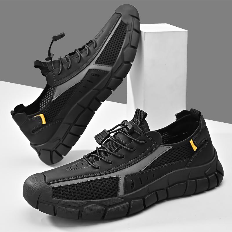 Fashion Breathable Summer Men Sneakers Quick Dry Wading Aqua Shoes Comfortable Man Walking Sneakers Outdoor Sandals Retro Style Trainers