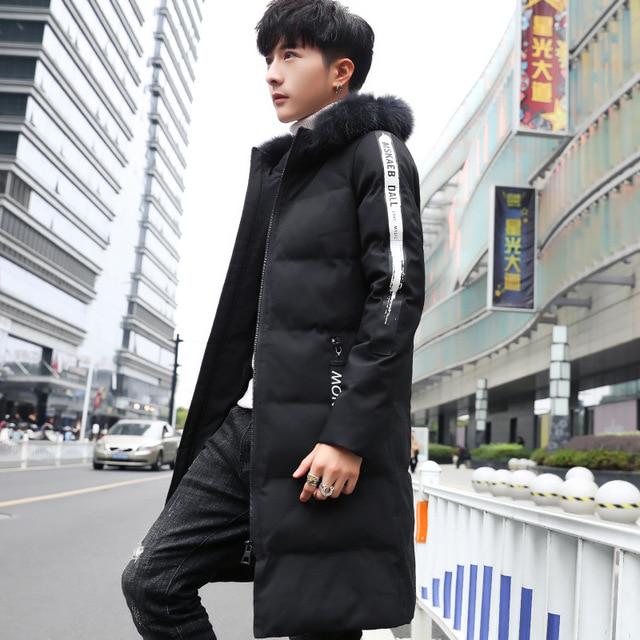korean long parka