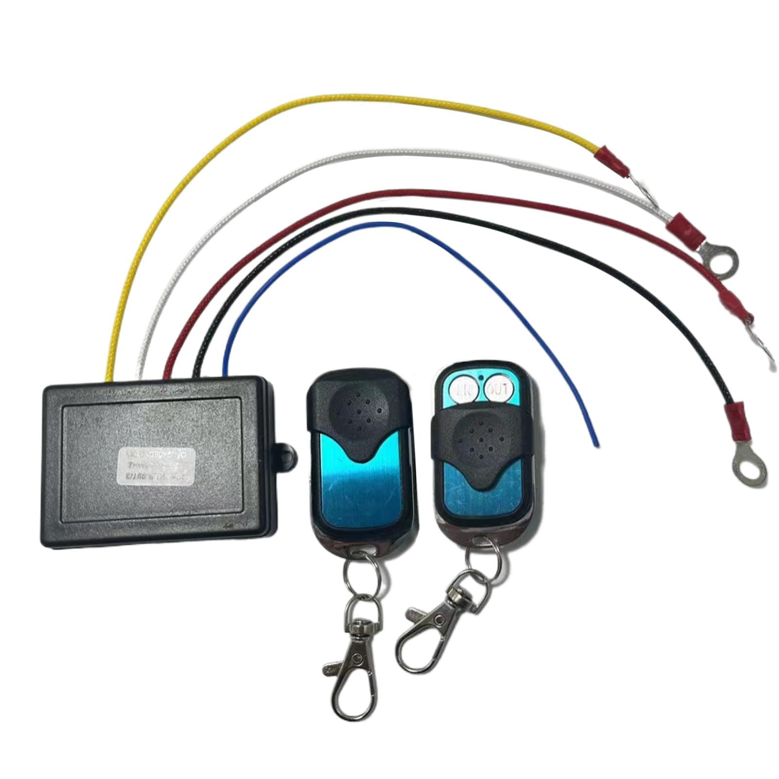 

Wireless Winch Remote Control Kit, Winch Wireless Remote, Car Off-Road Winch Remote Control, Multifunctional See description