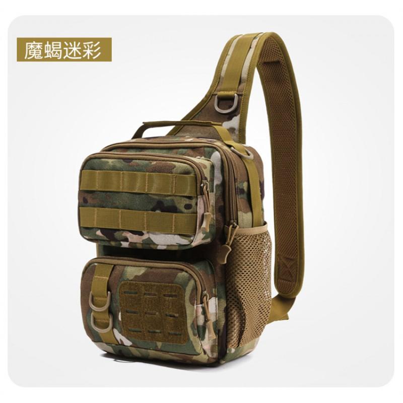 Tool Bags Oxford Cloth Crossbody Sling Chest Bag Multi-pocket Utility Tool Organizer Pouch Outdoor Hiking Cycling Travel