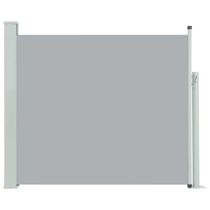 VidaXL Retractable Patio Side Awning Side Blind Privacy Screen Sun Shelter Garden Terrace Balcony Outdoor Resistant 48374