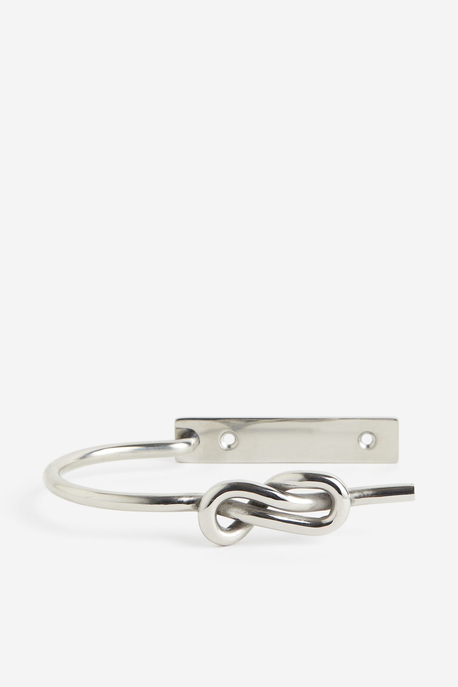 

Metal curtain tie-back