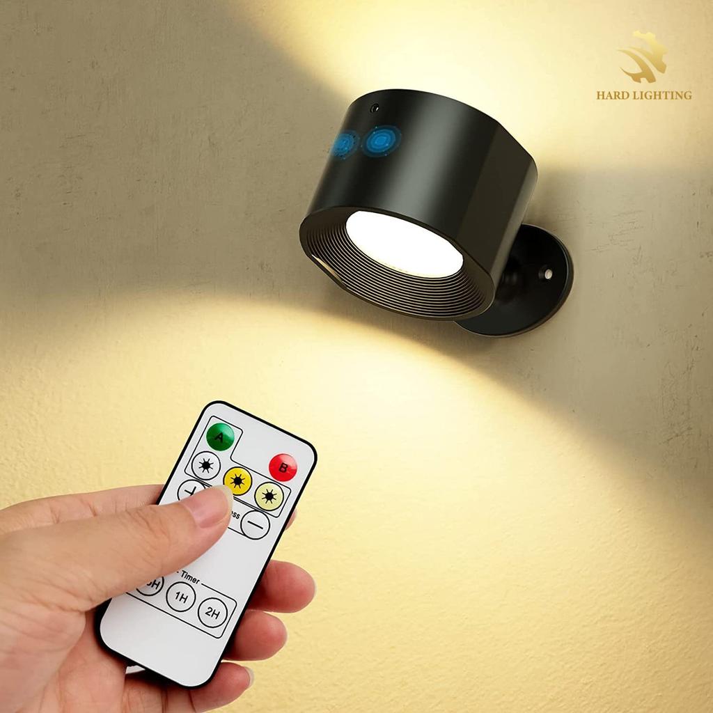 Smart Sensor Wall Light Small Cylindrical LED Night Light Touch Switch Minimalist Style LED Reading Wall Lamp for Bedroom