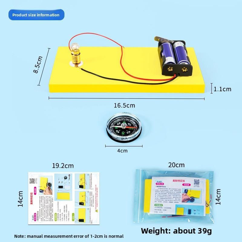 Science Experiment Diy Magnetism Physics Kit With Electromagnetic Induction For Kids Education
