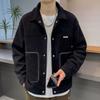 Jacket Men's Autumn and Winter New Trendy Lapel Men's Versatile Jacket Men's Top