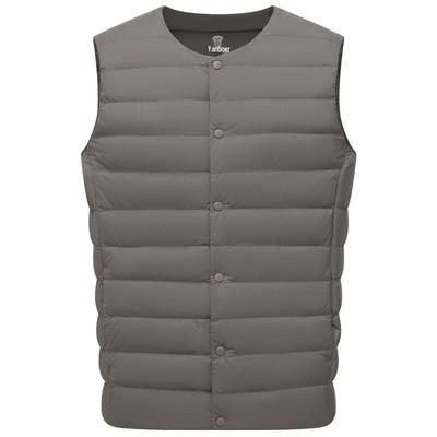 Men's Autumn/Winter Collarless Down Vest TA5330113A