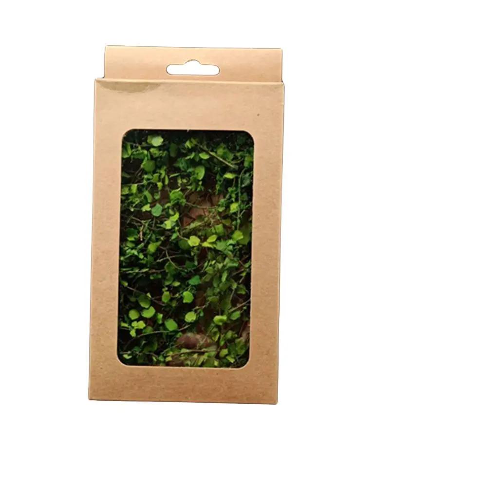 Miniature Plant Creepers Simulation Rattan Leaves Sand Table Vegetation Fairy Garden Scene Model Micro Landscape DIY Accessories