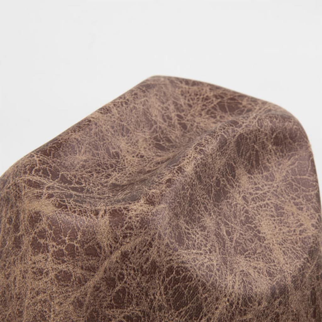 Fashion Suede Cowboy Hat for Women Men Unisex Wide Brim Hat with Metal Bull Head Breathable Sunproof Hat Travel Fedoras