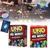 Uno Em Show No Mercy Poker Card Board Game Family Party Prop Educational Toy