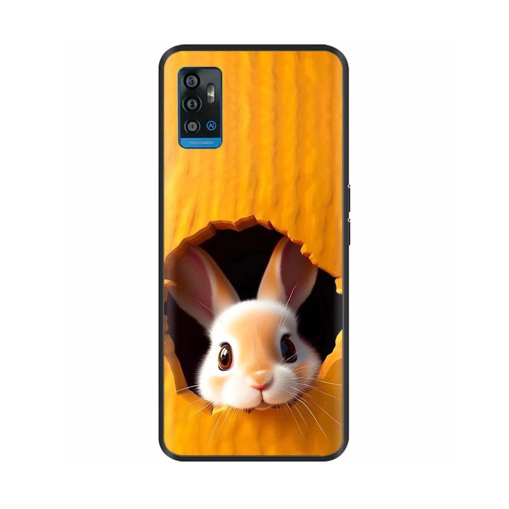 For ZTE Blade A51 Case BladeA71 Stylish Painted Silicone Soft Protector Back Cover For ZTE Blade A71 A7030 BladeA51 Phone Cases
