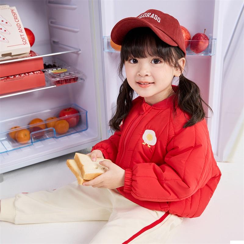 Cute and Fun Printed Shoulder Sleeves for Infants and Young Girls' Jackets, Spring and Autumn Children's Casual and Fashionable Baseball Uniforms