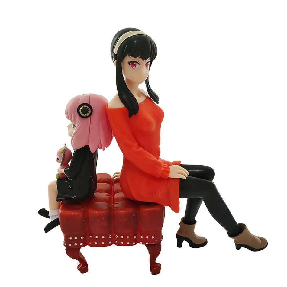 15CM Anime Figure Anya Alstreim Yor Forger Action Table Decoration Model Toy Gift For Children SPY FAMILY PVC Poseable Articulated Scale Detailed