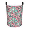 H-Hatsune M-Miku Girl Kawaii Laundry Basket Foldable Large Clothing Storage Bin Vocaloid Anime Laundry Hamper