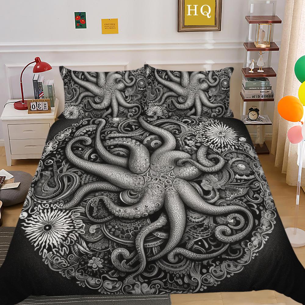 Mode-Design Gedruckt Bettwäsche Abdeckung Cool Home Bettwäsche Doppel Größe Hohe Qualität Kissenbezug Mann Heimtextilien