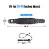 Decompression Back Belt Lumbar Support Belt for Men & Women Lower Back Pain Relief Waistband Back Traction Fits Waist Size 29-49